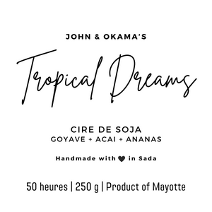 Bougie parfumée TROPICAL DREAMS