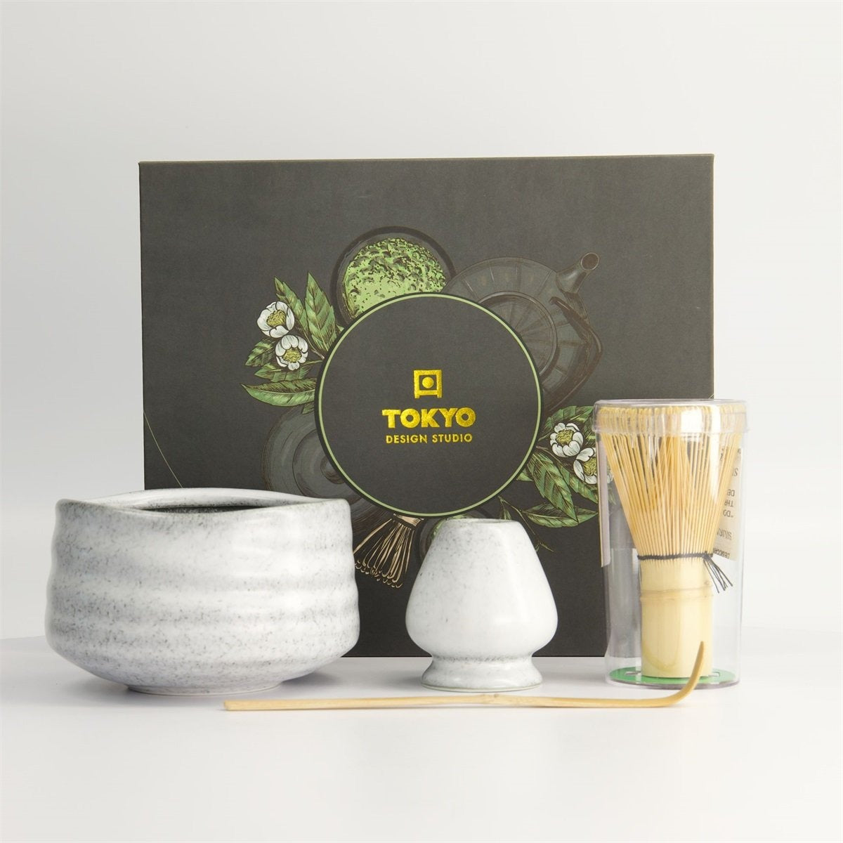 Set complet de Matcha blanc