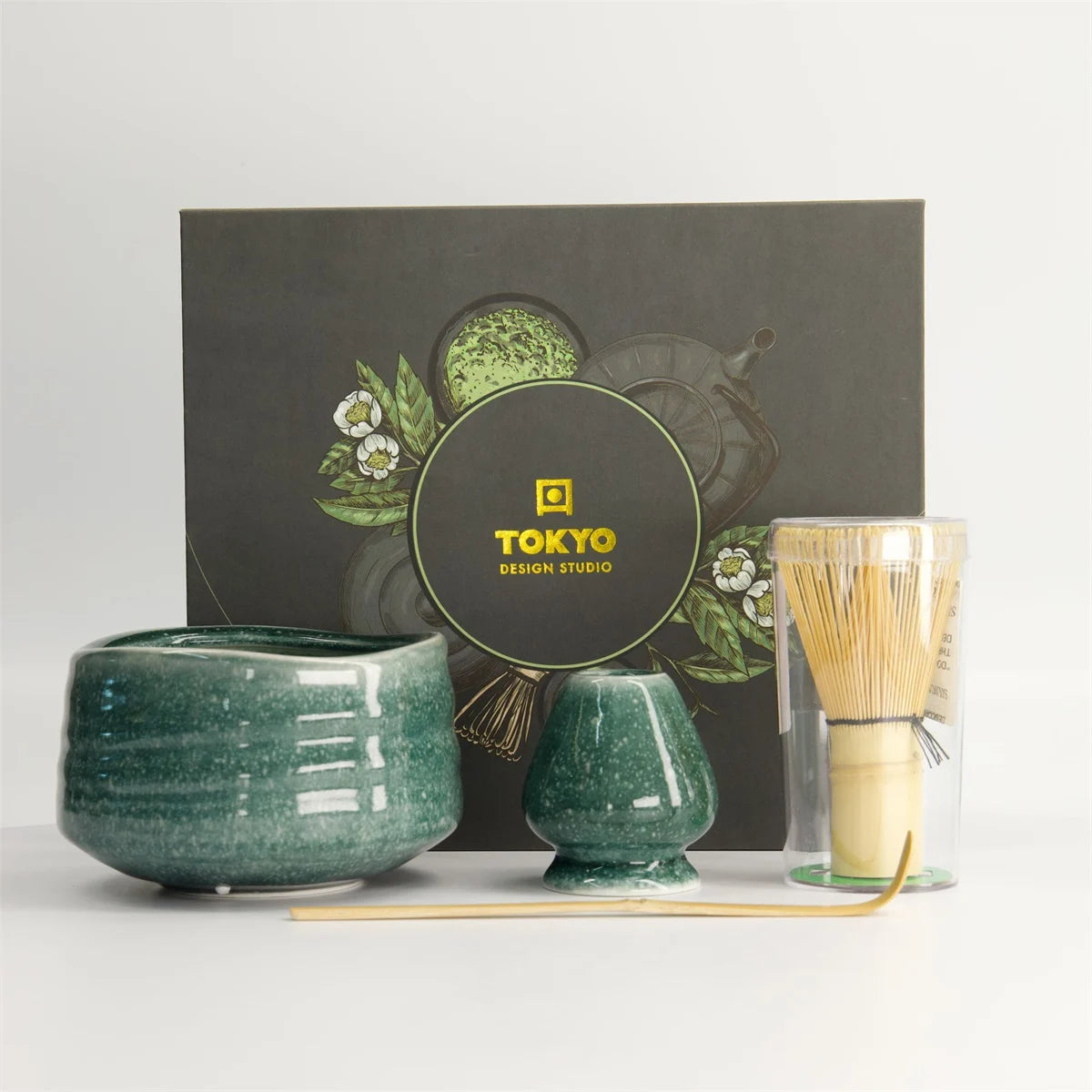 Set complet de Matcha vert