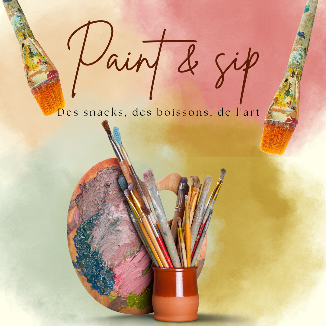 Paint & Sip | Session peinture pour adultes