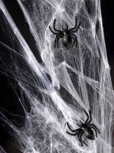 Araignées en plastique, noir