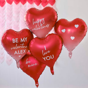 Kit de Ballons personnalisables de Saint-Valentin