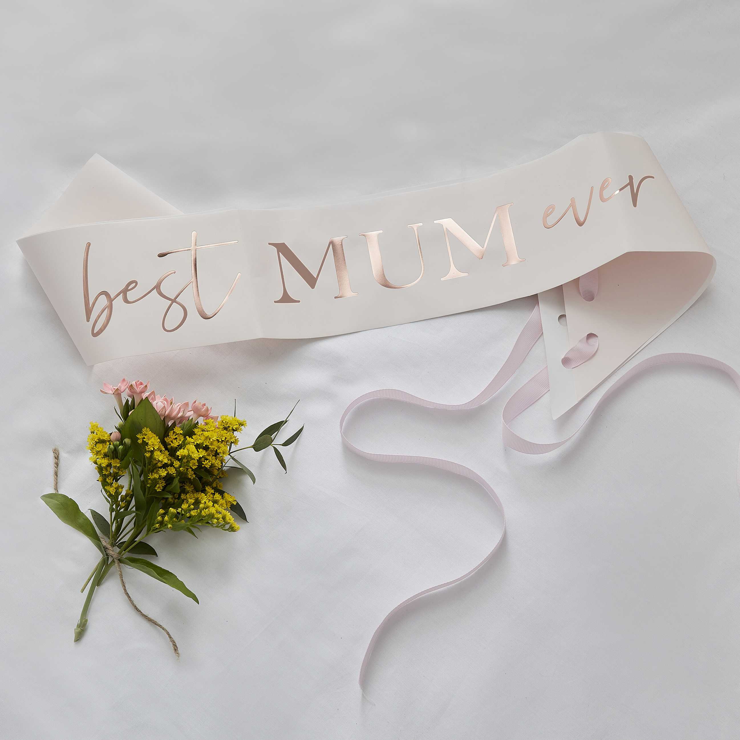 Écharpe Rose Gold "Best Mum Ever"