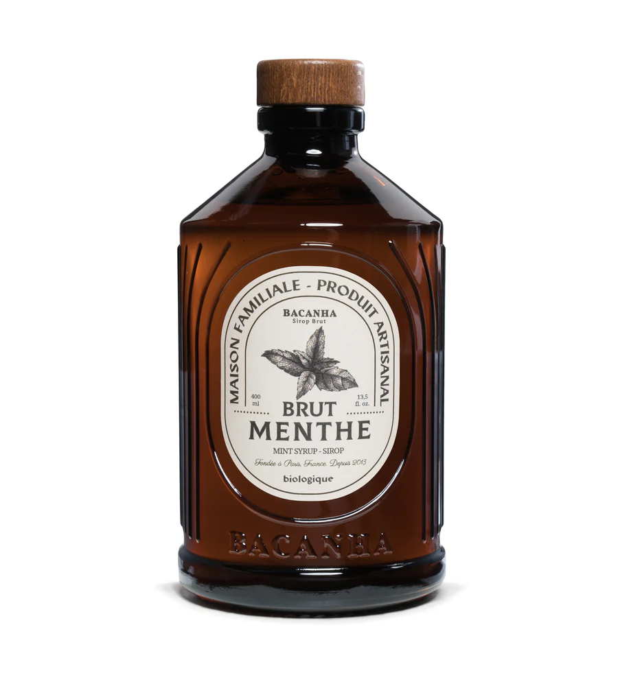Sirop Menthe Brut - Biologique - 400 ml
