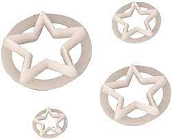 Star cutters set of 4